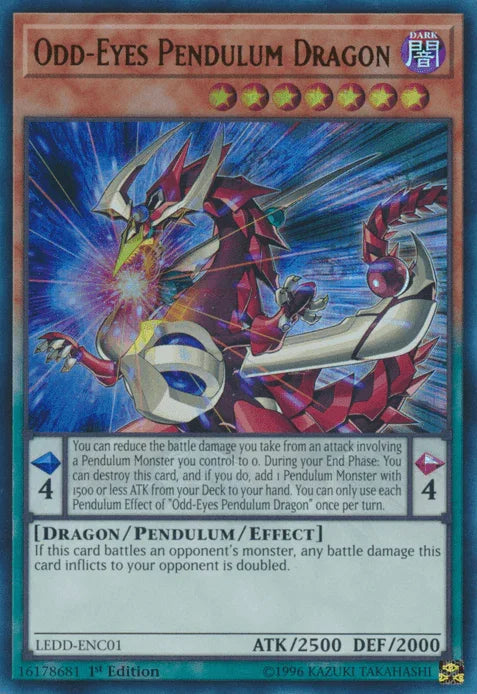 Odd-Eyes Pendulum Dragon [LEDD-ENC01] Ultra Rare