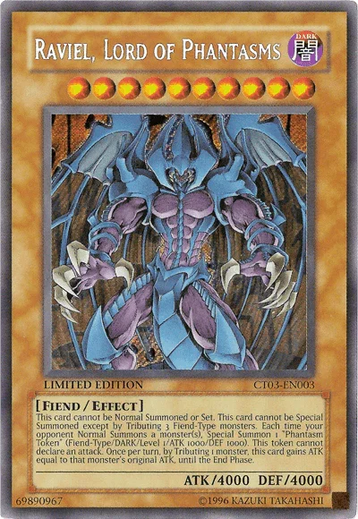 Raviel, Lord of Phantasms [CT03-EN003] Secret Rare
