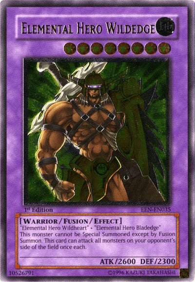 Elemental Hero Wildedge [EEN-EN035] Ultimate Rare
