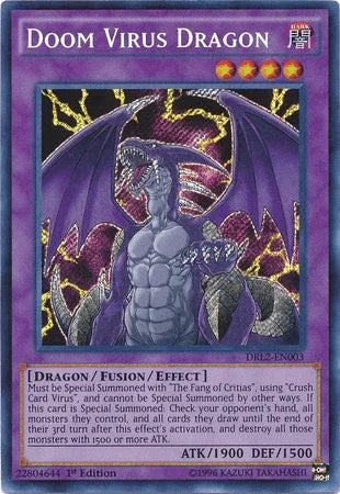 Doom Virus Dragon [DRL2-EN003] Secret Rare
