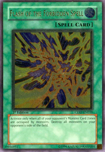 Flash of the Forbidden Spell [CDIP-EN038] Ultimate Rare