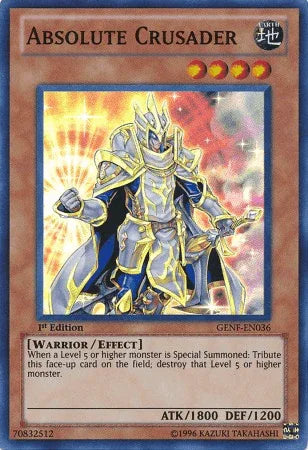 Absolute Crusader [GENF-EN036] Super Rare