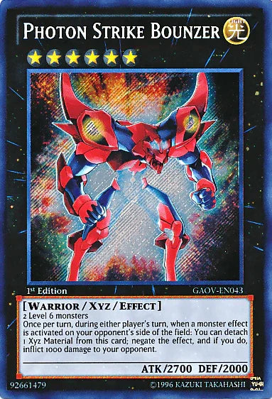 Photon Strike Bounzer [GAOV-EN043] Secret Rare