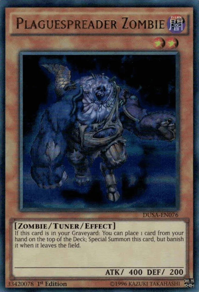 Plaguespreader Zombie [DUSA-EN076] Ultra Rare