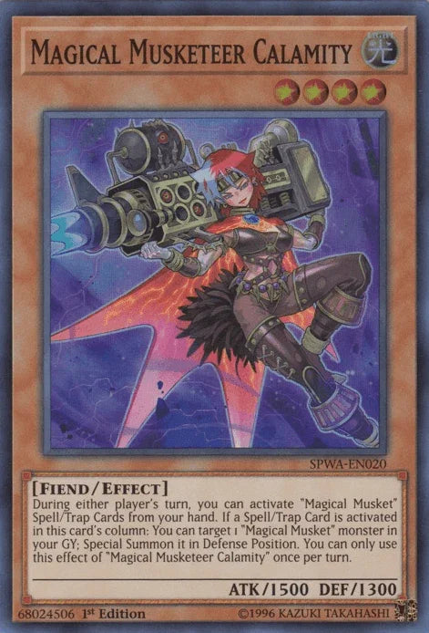 Magical Musketeer Calamity [SPWA-EN020] Super Rare