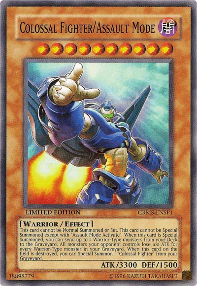 Colossal Fighter/Assault Mode [CRMS-ENSP1] Super Rare