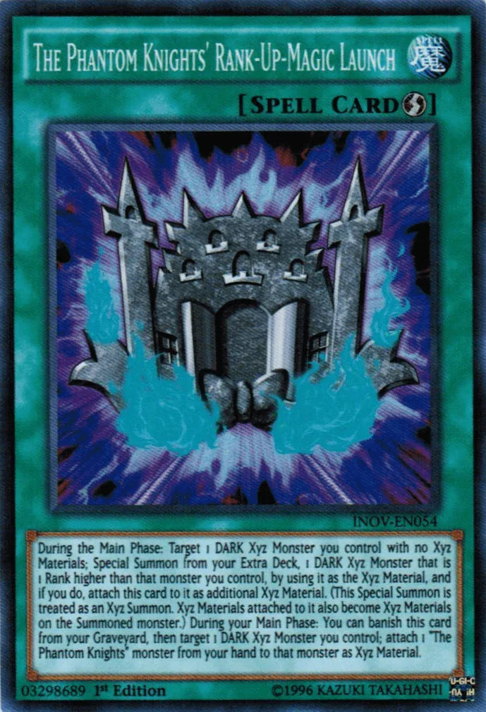 The Phantom Knights' Rank-Up-Magic Launch [INOV-EN054] Super Rare