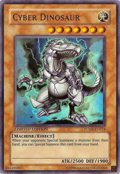 Cyber Dinosaur [JUMP-EN024] Ultra Rare