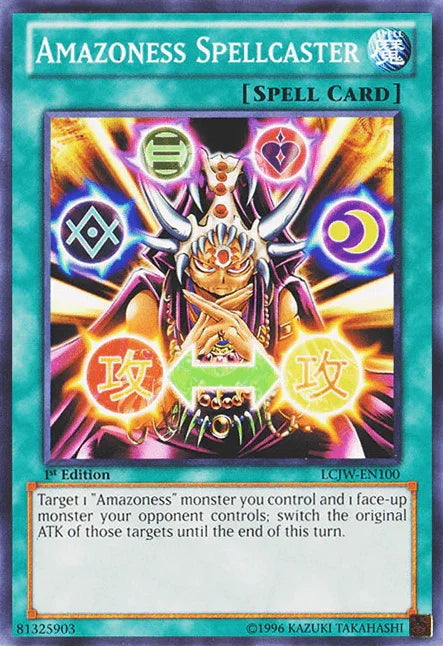 Amazoness Spellcaster [LCJW-EN100] Common