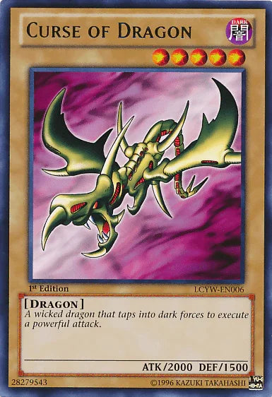 Curse of Dragon [LCYW-EN006] Rare