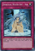 Spiritual Water Art - Aoi [AP02-EN012] Super Rare