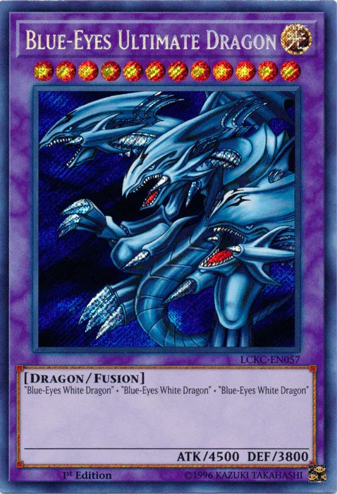 Blue-Eyes Ultimate Dragon [LCKC-EN057] Secret Rare
