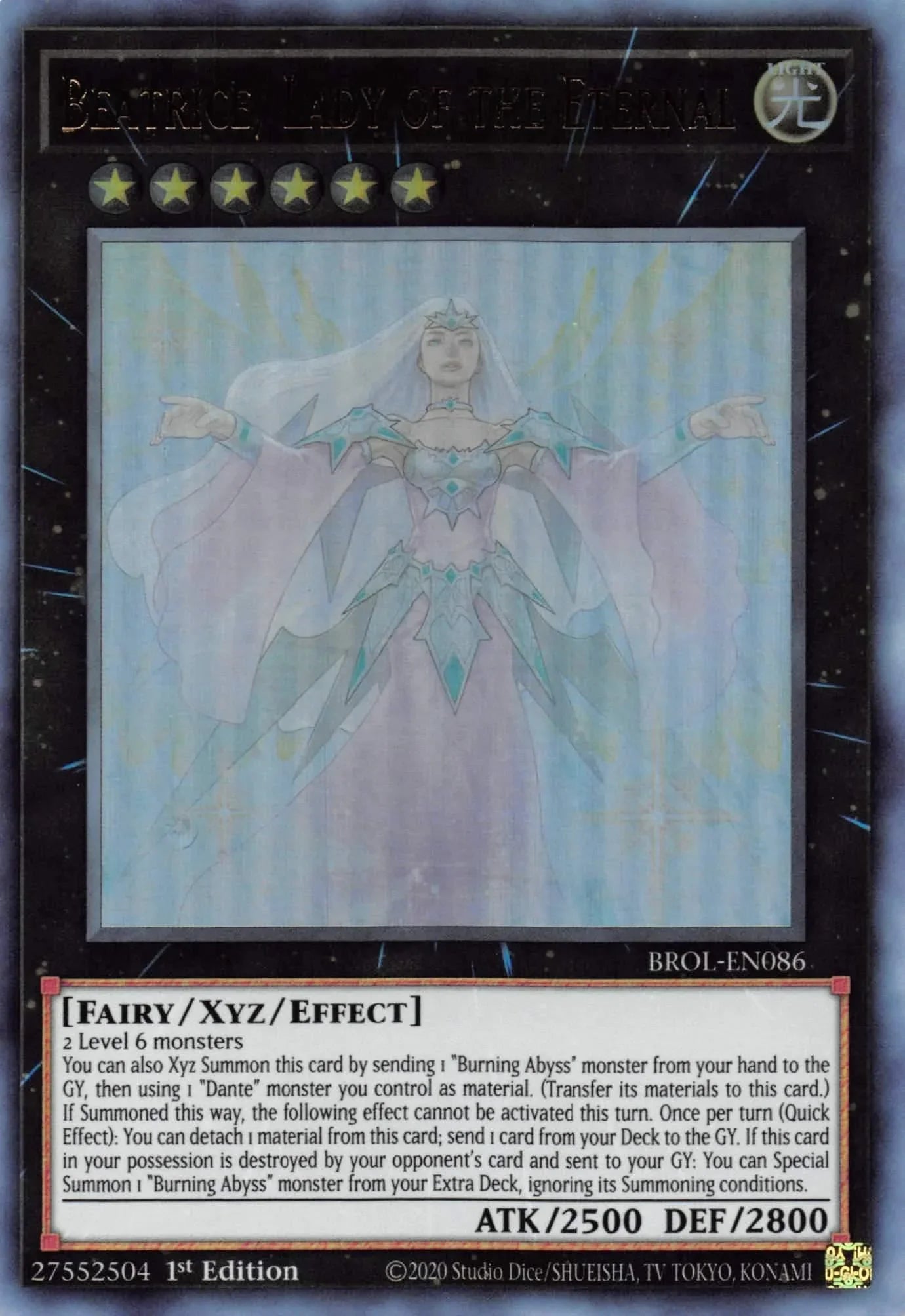 Beatrice, Lady of the Eternal [BROL-EN086] Ultra Rare
