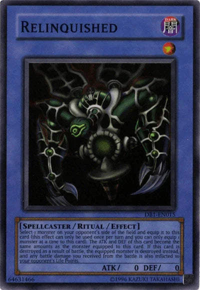 Relinquished [DB1-EN015] Super Rare