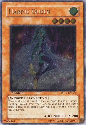 Harpie Queen [FOTB-EN020] Ultimate Rare