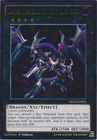 Dark Rebellion Xyz Dragon [NECH-EN053] Ultimate Rare