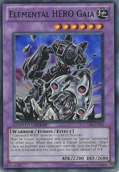 Elemental Hero Gaia [CT08-EN011] Super Rare