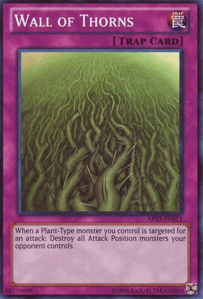Wall of Thorns [AP03-EN013] Super Rare