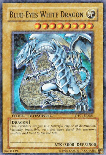 Blue-Eyes White Dragon [DT01-EN001] Super Rare