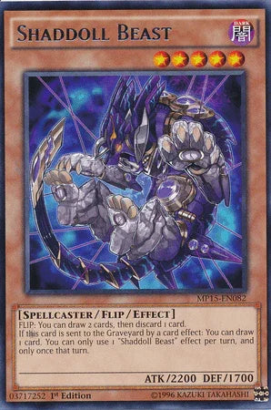 Shaddoll Beast [MP15-EN082] Rare