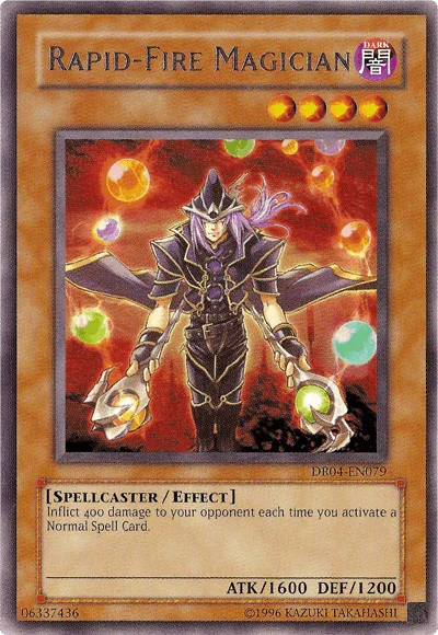 Rapid-Fire Magician [DR04-EN079] Rare