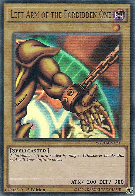 Left Arm of the Forbidden One [YGLD-ENA21] Ultra Rare