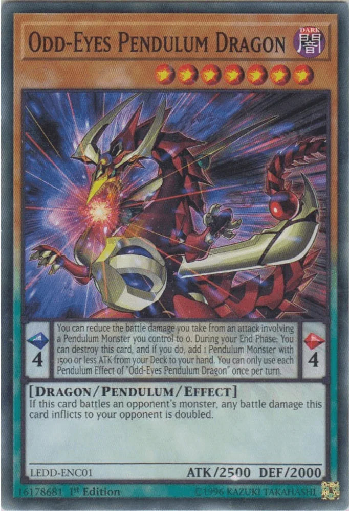 Odd-Eyes Pendulum Dragon [LEDD-ENC01] Common