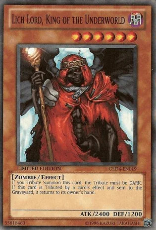 Lich Lord, King of the Underworld [GLD4-EN019] Common
