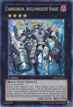 Cairngorgon, Antiluminescent Knight [PRIO-EN054] Super Rare