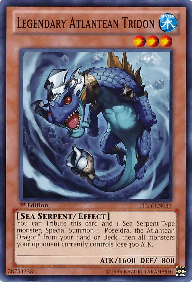 Legendary Atlantean Tridon [LTGY-EN033] Common