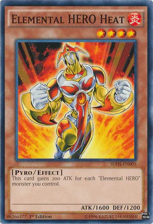 Elemental Hero Heat [SDHS-EN005] Common
