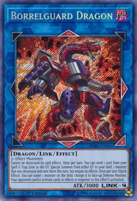 Borrelguard Dragon [BLRR-EN044] Secret Rare