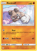 Rockruff (123/236) [Sun & Moon: Cosmic Eclipse]