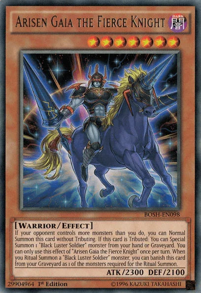 Arisen Gaia the Fierce Knight [BOSH-EN098] Rare
