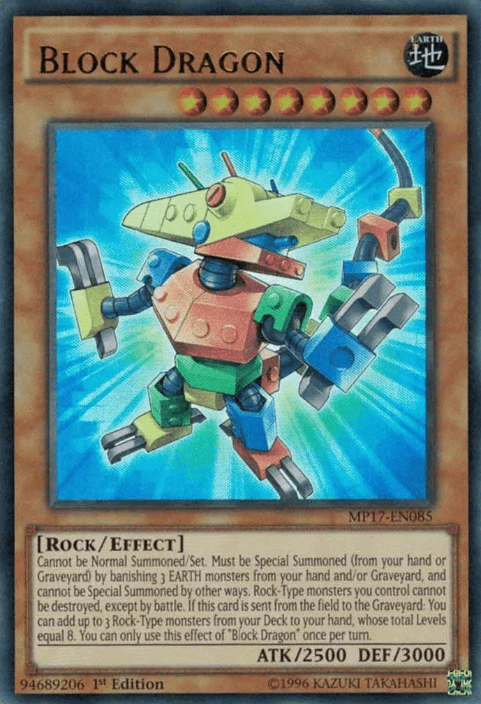 Block Dragon [MP17-EN085] Ultra Rare