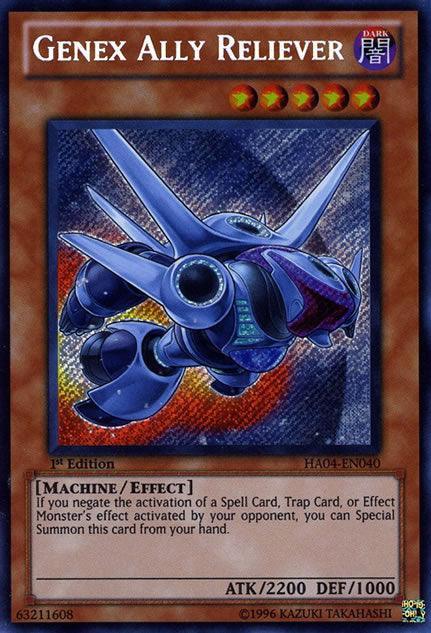 Genex Ally Reliever [HA04-EN040] Secret Rare