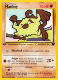 Mankey (61/82) [Team Rocket 1st Edition]