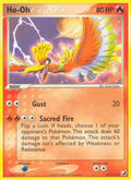 Ho Oh(27/115) (Cosmos Holo) (Theme Deck Exclusive) [EX: Unseen Forces]
