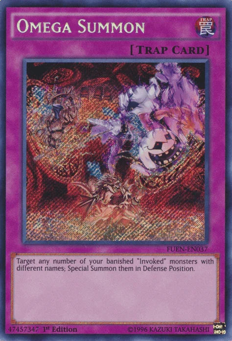 Omega Summon [FUEN-EN037] Secret Rare