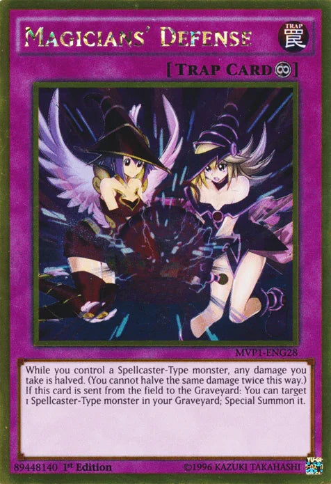 Magicians' Defense [MVP1-ENG28] Gold Rare