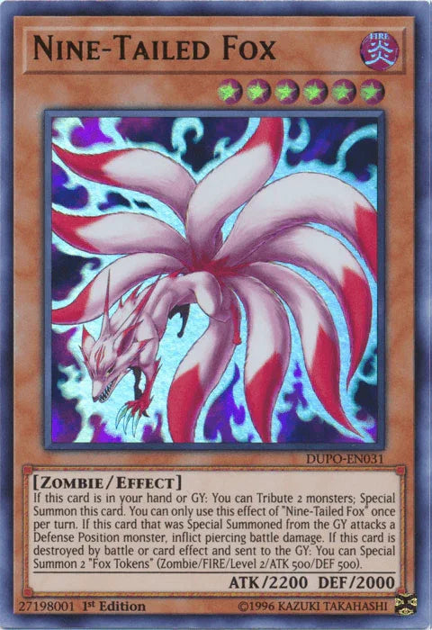 Nine-Tailed Fox [DUPO-EN031] Ultra Rare