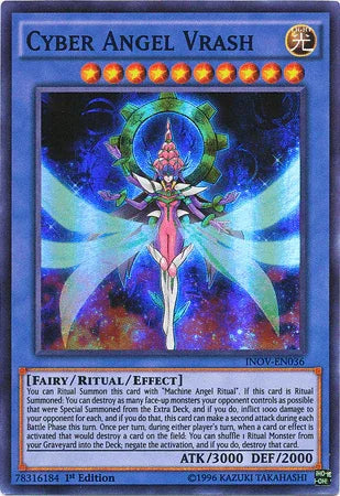 Cyber Angel Vrash [INOV-EN036] Super Rare