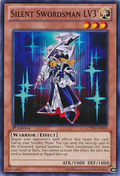 Silent Swordsman LV3 [LCYW-EN033] Common