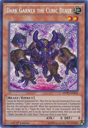 Dark Garnex the Cubic Beast [MVP1-ENS33] Secret Rare
