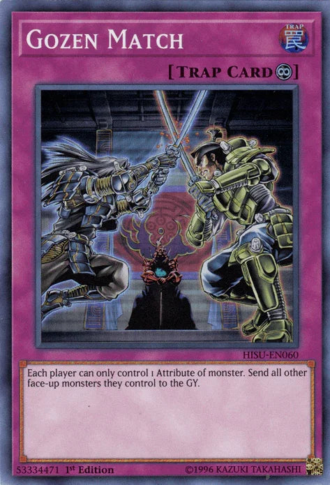 Gozen Match [HISU-EN060] Super Rare