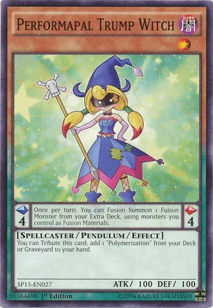 Performapal Trump Witch [SP15-EN027] Common