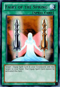 Fairy of the Spring (Blue) [DL17-EN016] Rare