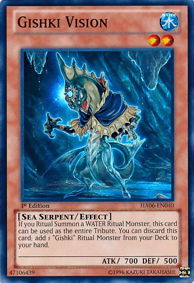 Gishki Vision [HA06-EN040] Super Rare