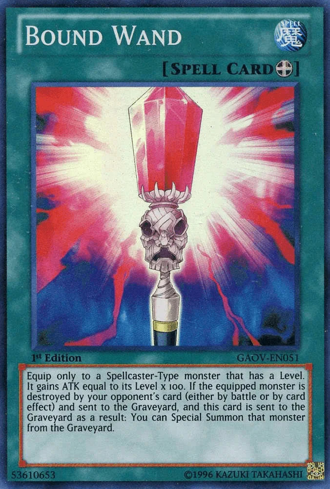 Bound Wand [GAOV-EN051] Super Rare