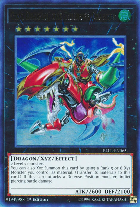 Gaia Dragon, the Thunder Charger [BLLR-EN065] Ultra Rare
